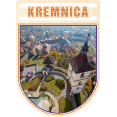 Magnetka erb Kremnica