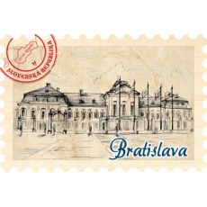 Magnetka známka Bratislava 11