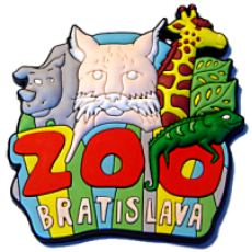 Magnetka gumové Bratislava Zoo 1a
