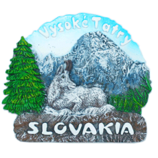 Magnetka Slovakia Vysoké Tatry kompozitná